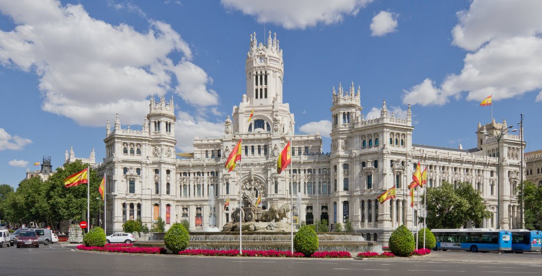 Plaza de Cibeles, Madrid, Madrid, Spain